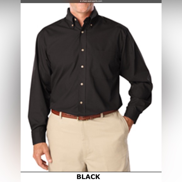 Blue Generation Other - Black long sleeved button shirt